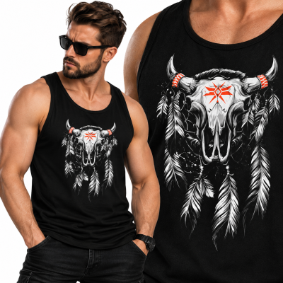 TANK TOP  HORROR INDIANO